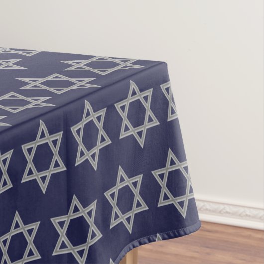 Stilvoll | Hanukkah | Davidstern Tischdecke (Beispiel)