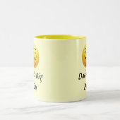 Stilvoll, Happy Face, Vaters Day Coffee Tasse (Mittel)