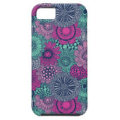 Stilvoll helles Muster prächtiger Blume Case-Mate iPhone Hülle (Rückseite)