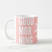 Stilvoll hellrosa Good Morning Sun Tee Tasse (Links)