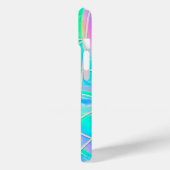 Stilvoll, holografisch und geometrisch Case-Mate iPhone hülle (Rückseite / Links)