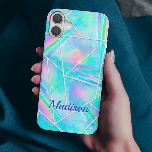 Stilvoll, holografisch und geometrisch Case-Mate iPhone hülle