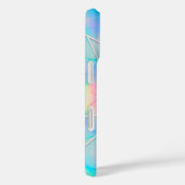 Stilvoll, holografisch und geometrisch Case-Mate iPhone hülle (Rückseite / Rechts)