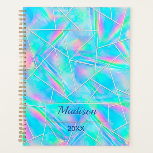 Stilvoll, holografisch und geometrisch planer (Vorderseite)