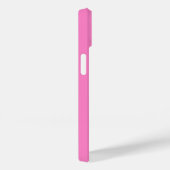 Stilvoll Hot Pink Monogram Case-Mate iPhone Hülle (Rückseite / Rechts)