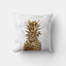 Stilvoll hübsche Ananas aus Gürtelgold und weißem