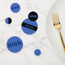 Stilvoll hübscher personalisierter Geburtstag Konf Konfetti
