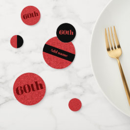 Stilvoll hübscher personalisierter Geburtstag Konf Konfetti