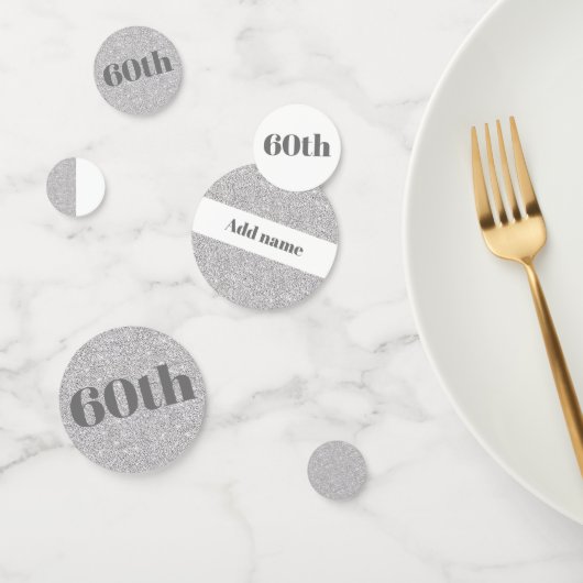 Stilvoll hübscher personalisierter Geburtstag Konf Konfetti (Gruppe)