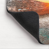 Stilvoll Ibiza Spain Sunset Mousepad (Ecke)