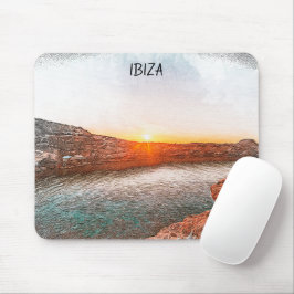 Stilvoll Ibiza Spain Sunset Mousepad