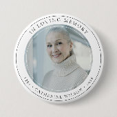 Stilvoll im Foto der Erinnerung Button (Vorderseite)