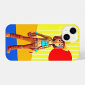 Stilvoll im Wilden Westen iPhone Hülle (Rückseite (Horizontal))