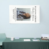 Stilvoll in der Erinnerung | Foto Memorial Banner (Messeveranstaltung)