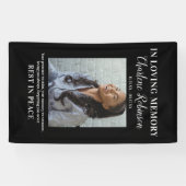 Stilvoll in der Erinnerung | Foto-Memorial-Banner Banner (Horizontal)