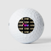 Stilvoll, intelligenter Golfball für John (Vorderseite)