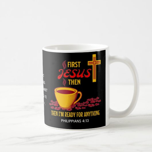 Stilvoll Jesus Coffee Lover Kaffeetasse (Rechts)