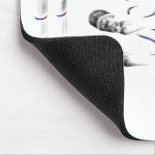 Stilvoll Jumping Jumper Horse Mousepad (Ecke)