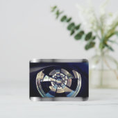 Stilvoll klassisch, Auto Visitenkarte (Stehend Vorderseite)