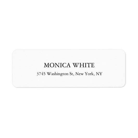 Stilvoll klassisches Schwarz & Weiß (Vorne)