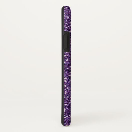 Stilvoll Lila behalten Ruhe und Text auf Case-Mate iPhone Hülle (Hinten/Rechts)