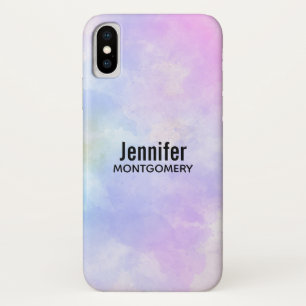 Stilvoll Lila rosa Blau Abstrakte Wasserfarbe Case-Mate iPhone Hülle