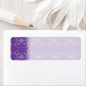Stilvoll Lila Swirl-Muster. (Insitu)