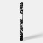 Stilvoll Luxuriöser zeitloser schwarzer Marmorstei Case-Mate iPhone Hülle (Rückseite / Rechts)