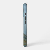 Stilvoll Luxuriöses zeitloses Gray Gold Marmor iPhone 16 Hülle (Linke Seite)