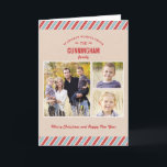 Stilvoll Mailed Weihnachten / Feiertagskarte<br><div class="desc">Design © Berry Berry Sweet.  Besuchen Sie unseren Design-Showroom auf WWW.BERRYBERRYSWEET.COM</div>