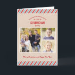 Stilvoll Mailed Weihnachten / Feiertagskarte<br><div class="desc">Design © Berry Berry Sweet.  Besuchen Sie unseren Design-Showroom auf WWW.BERRYBERRYSWEET.COM</div>
