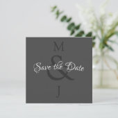 Stilvoll Minimalistisch Save the Date (Stehend Vorderseite)