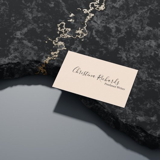 Stilvoll Minimalistisch Visitenkarte