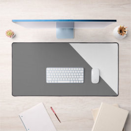 Stilvoll Mittelgrauer, weißer, schlanker Eckblock Schreibtischunterlage