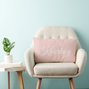 STILVOLL MODERN ELEGANT KLASSISCH INDIVIDUELL BLAß LENDENKISSEN