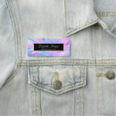 Stilvoll modern, Frame, holografisch Namensschild (Beispiel)