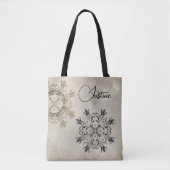 Stilvoll modern Mandala Personalisiert Tasche (Vorderseite)