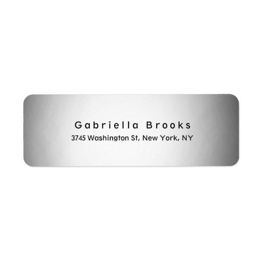 Stilvoll modern Schlicht elegant, einzigartig Grau (Vorne)