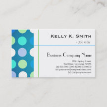 Stilvoll moderne, trendige, große blaue, grüne Pol