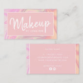 Stilvoll moderner, eleganter Holograf Visitenkarte (Vorne/Hinten)