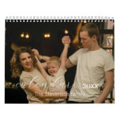 Stilvoll moderner Familienkalender Foto Kalender (Titelbild)