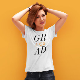 Stilvoll moderner Gymnasiallehrer Abschluss T-Shirt