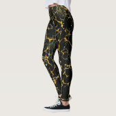 Stilvoll moderner Marmormarmor aus Marmor Leggings (Links)