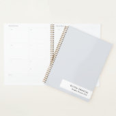 Stilvoll moderner Minimal Blue Gray Colorblock 202 Planer (Anzeige)