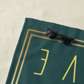 Stilvoll moderner Sommer Strandtuch (Beispiel)