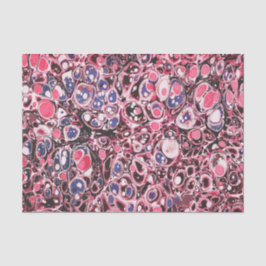 Stilvoll modernes, Abstrakt rosa blaues Marmormust Seidenpapier