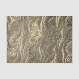 Stilvoll modernes, Abstraktes Beige-Swirl-Marmormu Seidenpapier