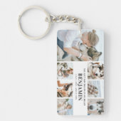 Stilvoll Modernes Beliebtes Haustier | FotoCollage Schlüsselanhänger (Vorderseite)