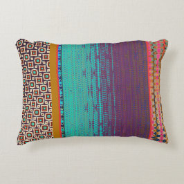 Stilvoll modernes, farbenfrohes Muster boho Throw Dekokissen