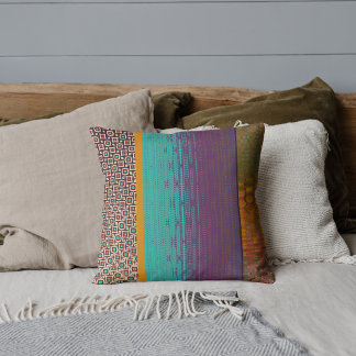 Stilvoll modernes, farbenfrohes Muster boho Throw Kissen